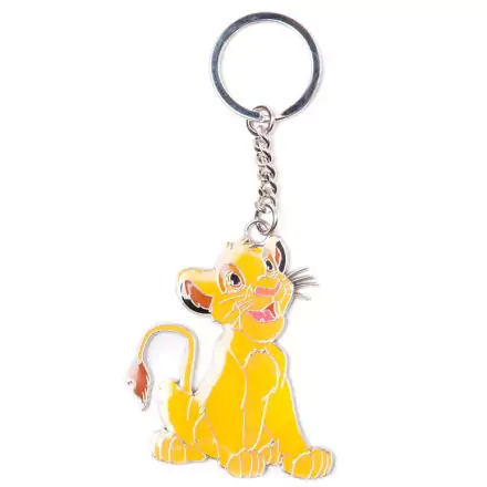 Disney Lion King Simba metal keychain product photo