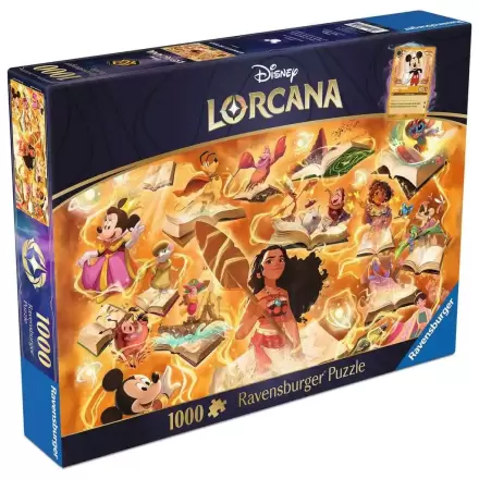 Disney Lorcana Jigsaw Puzzle Glimmers of the Realm: Amber (1000 pieces) product photo