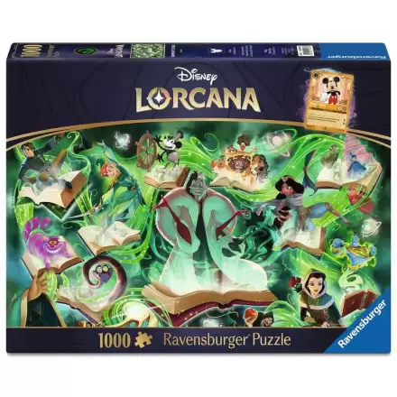 Disney Lorcana Jigsaw Puzzle Glimmers of the Realm: Emerald (1000 pieces) product photo