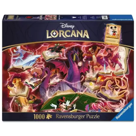 Disney Lorcana Jigsaw Puzzle Glimmers of the Realm: Ruby (1000 pieces) product photo