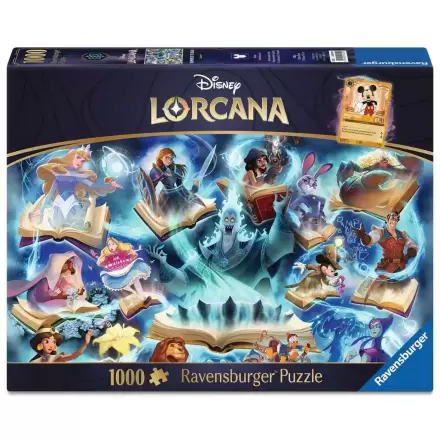 Disney Lorcana Jigsaw Puzzle Glimmers of the Realm: Sapphire (1000 pieces) product photo