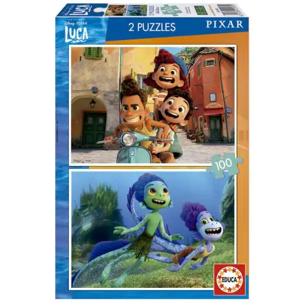 Disney Luca puzzle 2x100pcs product photo