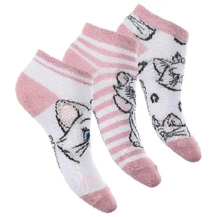 Disney Marie Meowgical Kids' Secret Socks 27/30 product photo