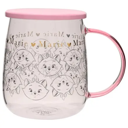 DISNEY Marie Glass Mug with Lid 532ml product photo
