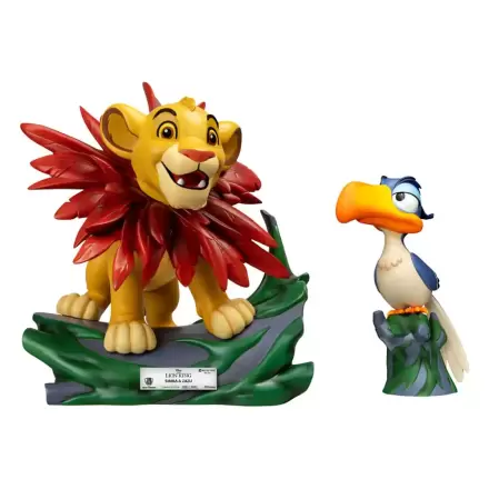 Disney Master Craft Statues 2-Pack The Lion King Little Simba & Zazu 31 cm termékfotója