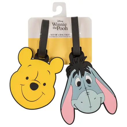 Disney Winnie the Pooh set of 2 luggage labels product photo