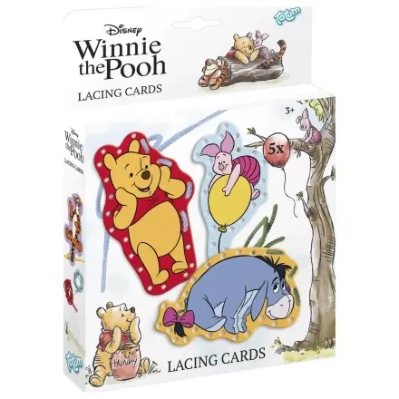 Disney Winnie the Pooh Happy Lacing Cards 5 pcs product photo