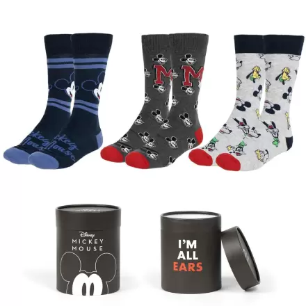 Disney Mickey pack 3 adult socks product photo