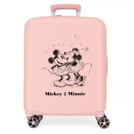 Disney Mickey & Minnie Kisses ABS trolley suitcase 55cm termékfotója