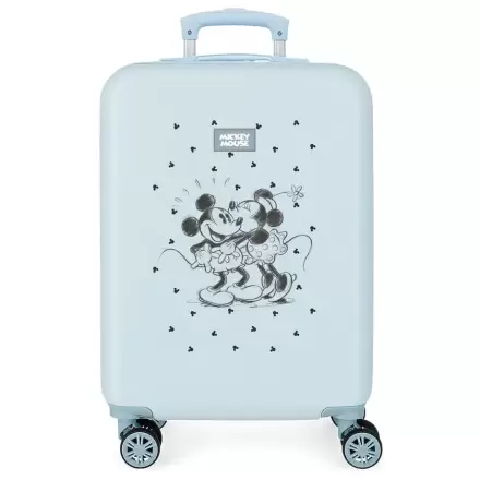 Disney Mickey & Minnie Kisses ABS trolley suitcase 55cm termékfotója