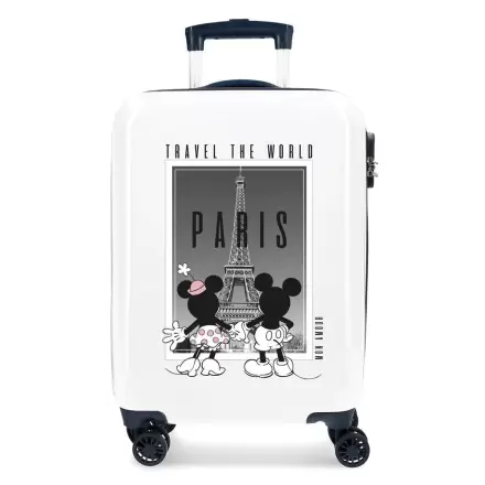 Disney Mickey & Minnie Paris ABS trolley suitcase 55cm termékfotója