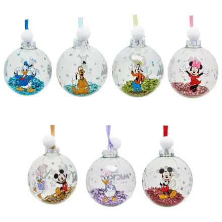 Disney Mickey and Friends Set of 7 Christmas baubles product photo