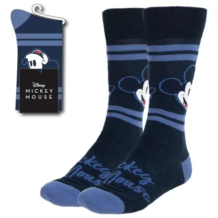Disney Mickey Blue Men's Long Socks 38/45 product photo