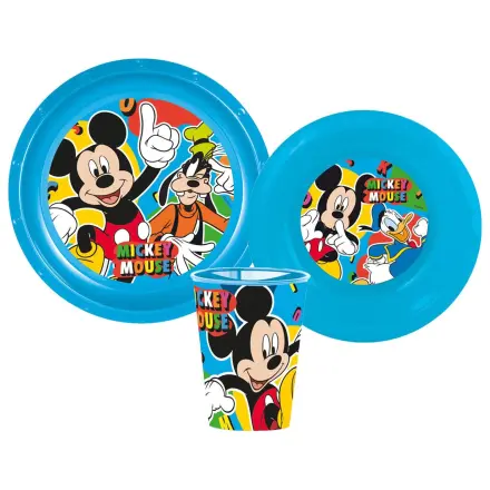 Disney Mickey Cool Summer Dinnerware Set, Plastic Set product photo