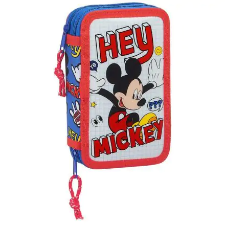 Disney Mickey double pencil case 28pcs product photo