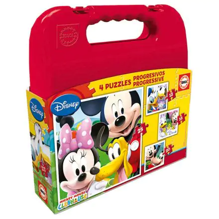 Disney Mickey Mouse Club House Progressive puzzle 12-16-20-25pcs termékfotója
