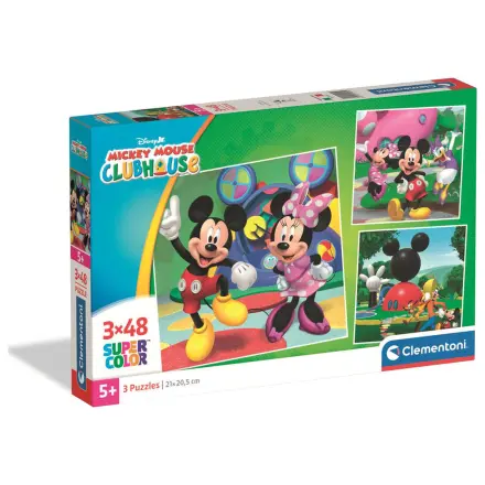 Disney Mickey Mouse Club House puzzle 3x48pcs product photo