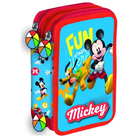 Disney Mickey Fun triple pencil case product photo