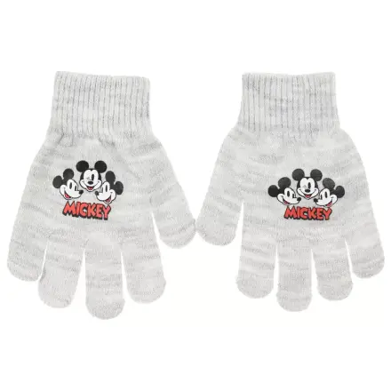 Disney Mickey Grey Trio Kids Gloves product photo