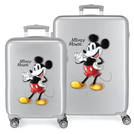 Disney Mickey Joyful ABS pack 2 trolley suitcases termékfotója