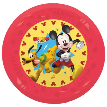 Disney Mickey Jump Into Fun micro premium plastic flat plate 4-piece set 21 cm product photo