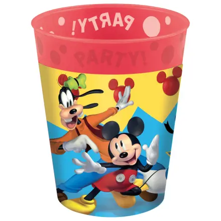 Disney Mickey Jump Into Fun micro premium plastic cup set of 4, 250 ml product photo
