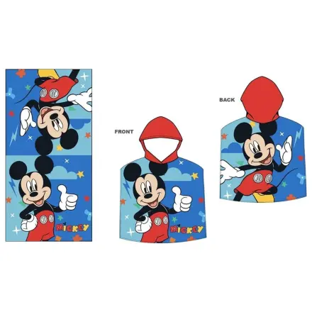 Disney Mickey microfibre poncho towel product photo
