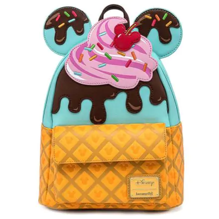 Disney by Loungefly Backpack Mickey and Minnie Sweets Ice Cream product photo