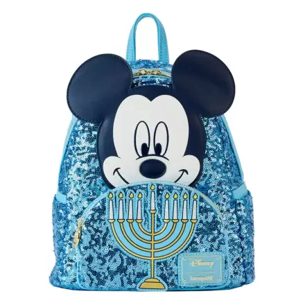 Disney by Loungefly Backpack Mickey Mouse Happy Hanukkah Menorah product photo