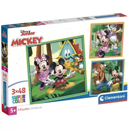 Disney Mickey puzzle 3x48pcs termékfotója