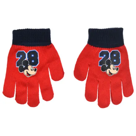 Disney Mickey Red Kids Gloves 28 product photo