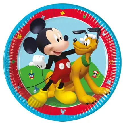 Disney Mickey Rock the House paper plate 8-piece 20 cm FSC product photo