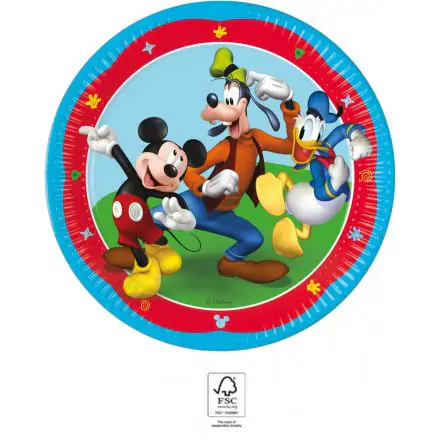 Disney Mickey Rock the House Paper Plates 8 pcs 23 cm FSC product photo