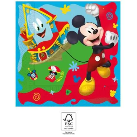 Disney Mickey Rock the House Napkins 20 pcs 33x33 cm FSC product photo