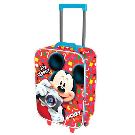 Disney Mickey Say Cheese 3D trolley suitcase 2 wheels 52cm product photo