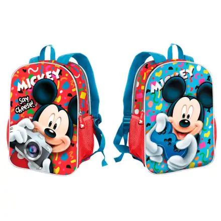 Disney Mickey Say Cheese reversible backpack 32cm product photo