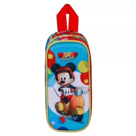 Disney Mickey Scooter 3D double pencil case product photo
