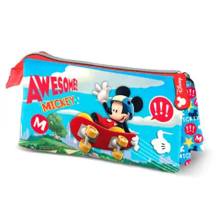 Disney Mickey Skater triple pencil case product photo