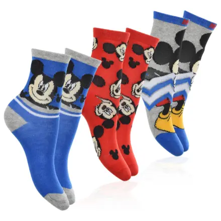 Disney Mickey Stride Blue children's socks 31/34 product photo