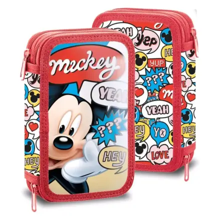 Disney Mickey Mouse filled two-story pencil case product photo