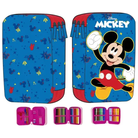Disney Mickey triple pencil case product photo