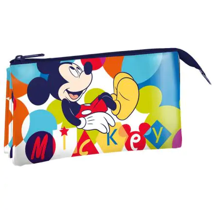 Disney Mickey triple pencil case product photo