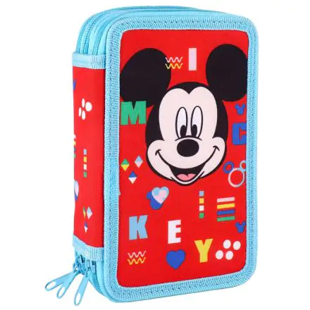 Disney Mickey triple pencil case product photo