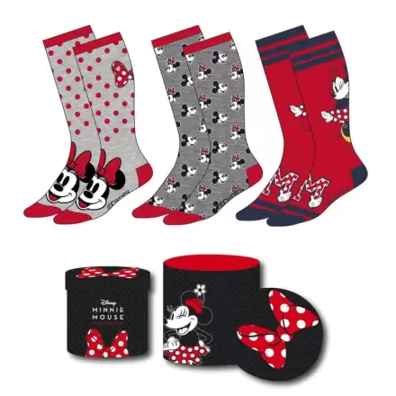 Disney Minnie pack 3 adult socks termékfotója