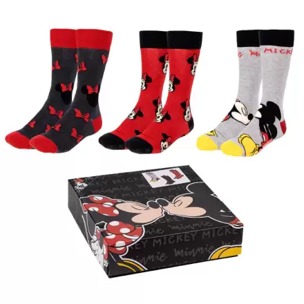 Disney Minnie pack 3 adult socks termékfotója