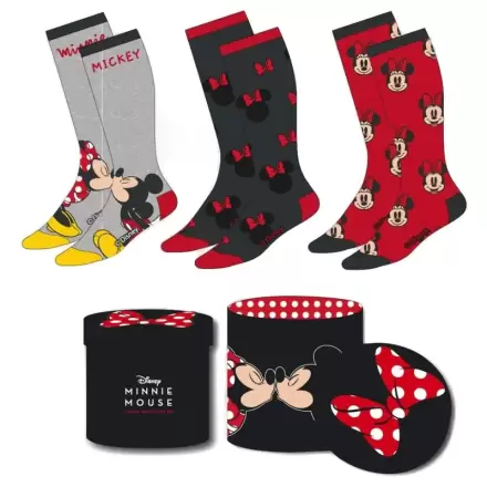 Disney Minnie Pack of 3 adult socks termékfotója