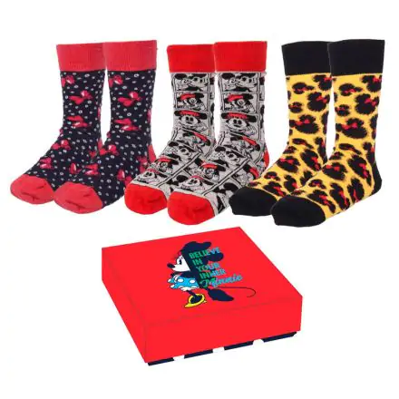 Disney Socks 3-Pack Believe In Your Inner Minnie 35-41 product photo