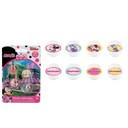 Disney Minnie assorted blister 4 bouncing balls product photo