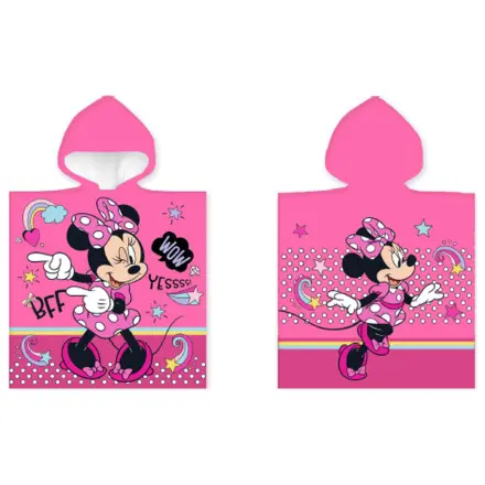 Disney Minnie BFF beach towel poncho product photo