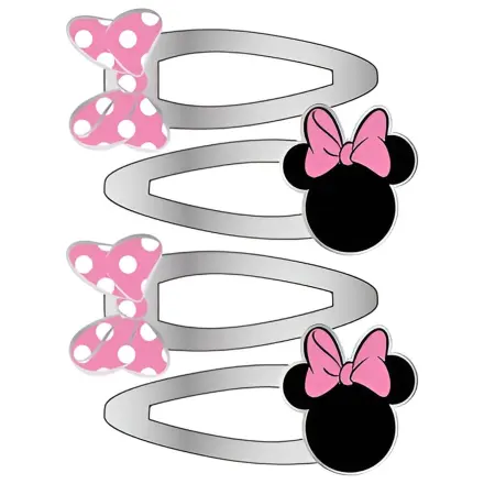 Disney Minnie Bow Hair Clip Set, 4 pcs product photo